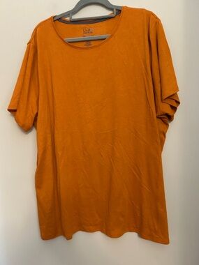 Croft & Barrow cotton/polyester teeshirt short sleeves round neck size 3X. NWOT